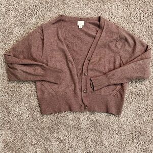 Dusty Purple Cardigan